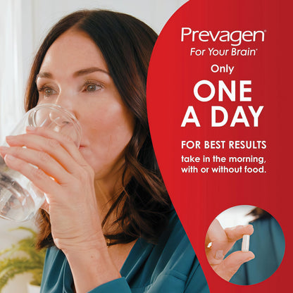 Prevagen Extra Strength with Storage Box, 60 Capsules, 1-Pack | For Your Brain, 2 Month Supply, 20mg Apoaequorin, 50mcg Vitamin D3