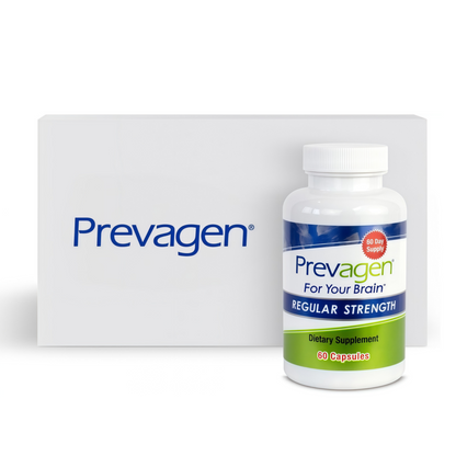 Prevagen Regular Strength with Storage Box, 60 Capsules, 1-Pack | For Your Brain, 2 Month Supply, 10mg Apoaequorin, 50mcg Vitamin D3